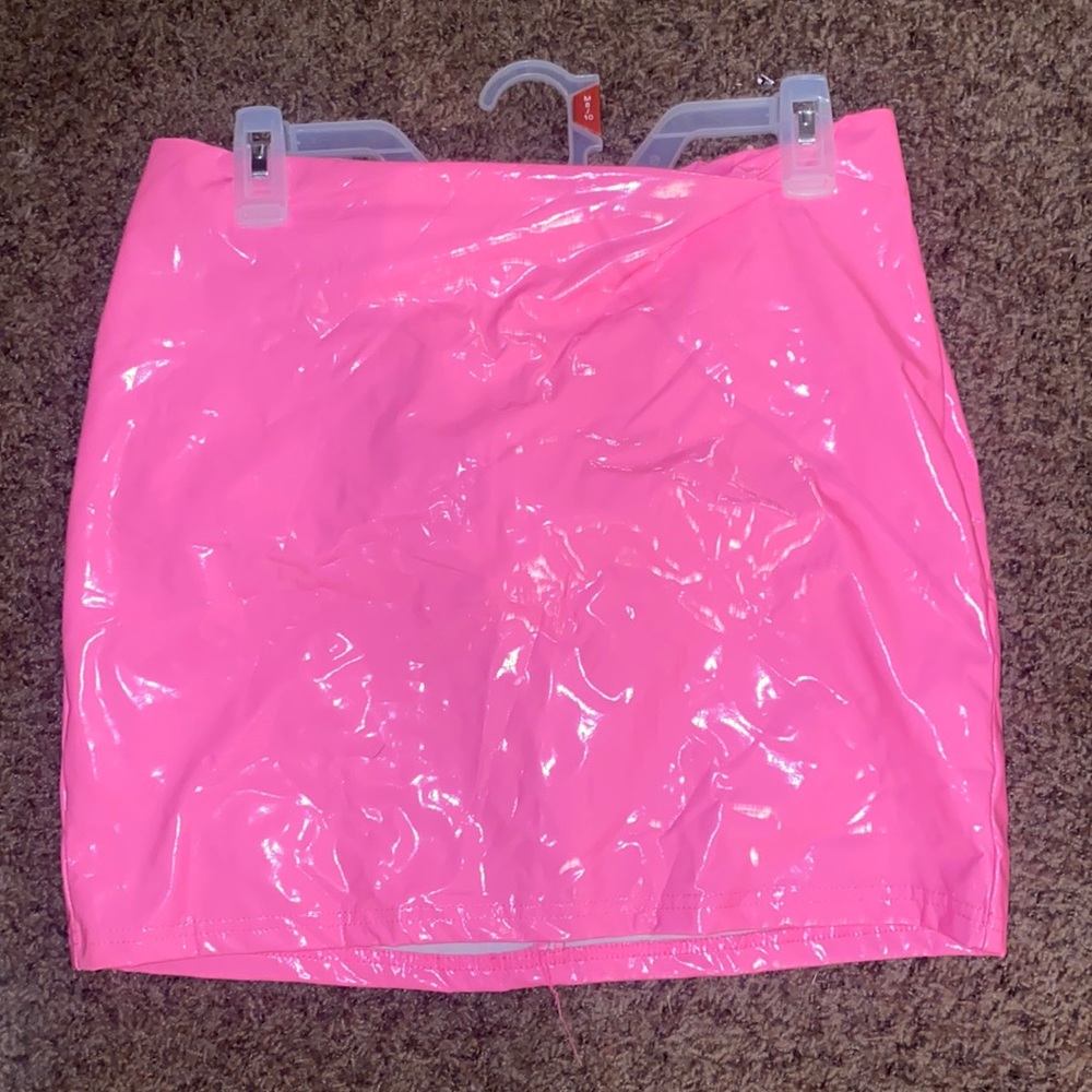 Latex skirt